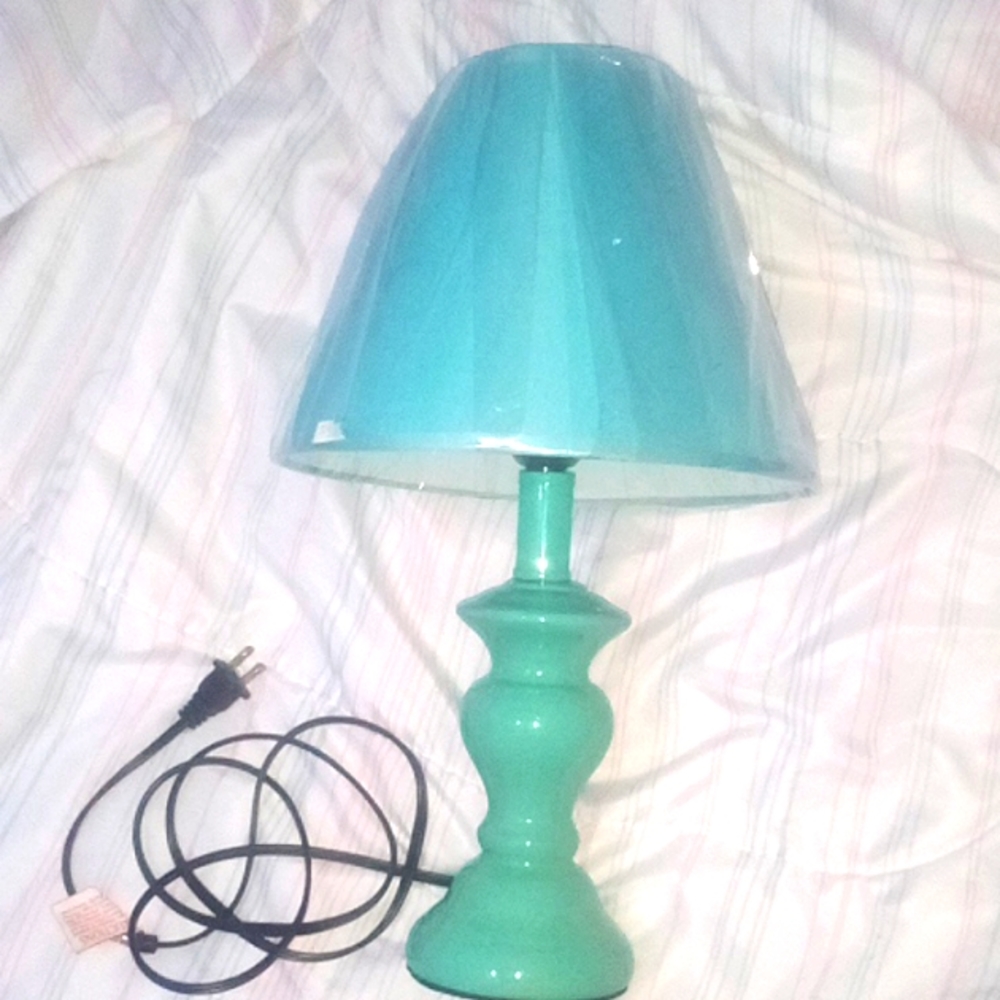 Lamp, Teal